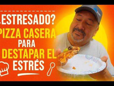 ¡Pizza Casera con Masa de Bollo! 🍕 Desestrés Total entre Polvo y Remodelación 🛠️