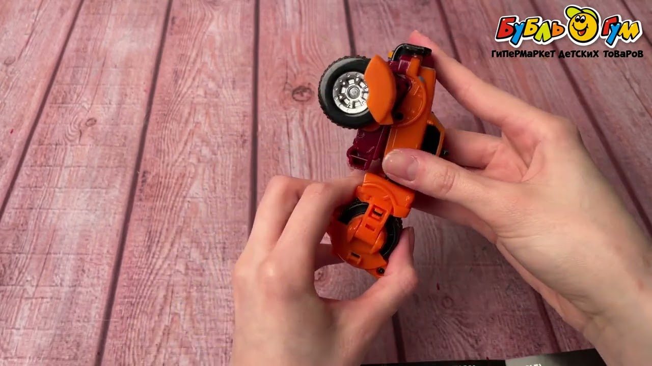 Фигурка Тобот Мини-монстр Детективы галактики - видео