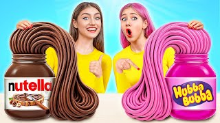 מסטיק נגד אתגר מזון שוקולד | טריקים וטריקים למטבח Multi DO Challenge