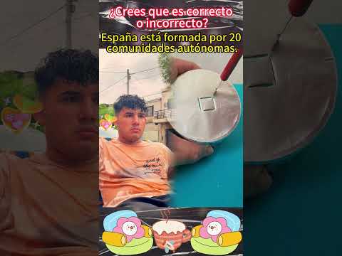 España está formada por 20 comunidades autónomas#foryou #fyp #viral #shorts