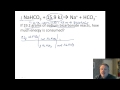 Stoichiometry and Thermochemistry Concepts