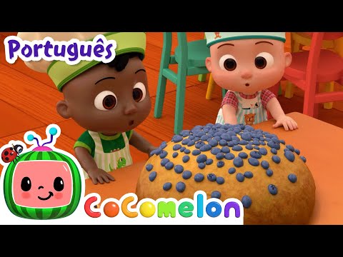 O homem do bolinho 🧁 Little Angel e CoComelon - As Músicas da Turminha