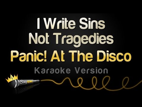 Panic! At The Disco – I Write Sins Not Tragedies (Karaoke Version)