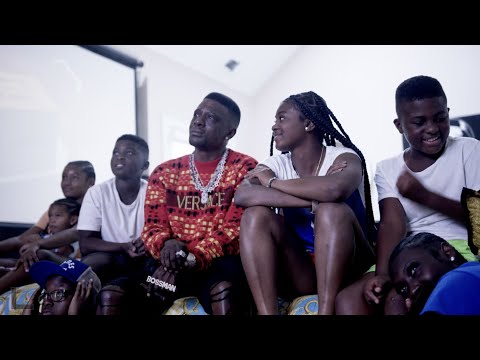 Boosie kids make him cry on Fathers Day
