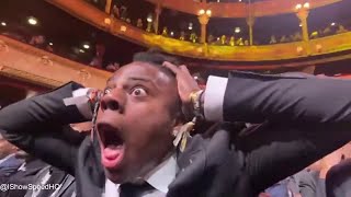 @IShowSpeed reaction after Messi Wins Ballon Dor 2023 #messi