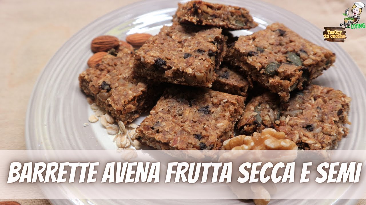 barrette frutta secca senza zucchero