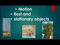 Motion and Rest Concepts