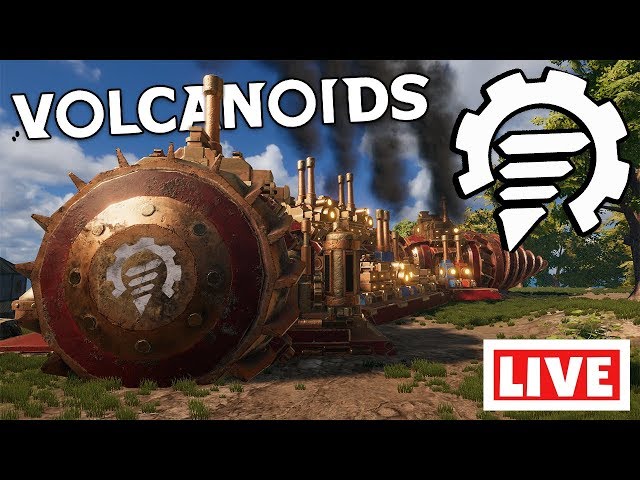 Volcanoids - Drill Underground before the Volcano EXPLODES! | Live