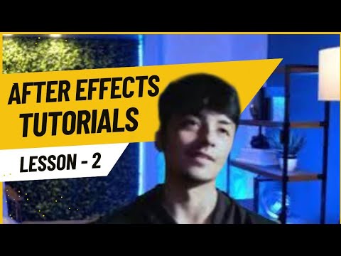 After effects Tutorial-2 | How to use pen tool | Mask images