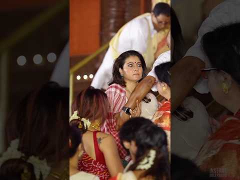 Kajol Durga Puja🙏dashara😀Ajay Devgan sad 4K WhatsApp video