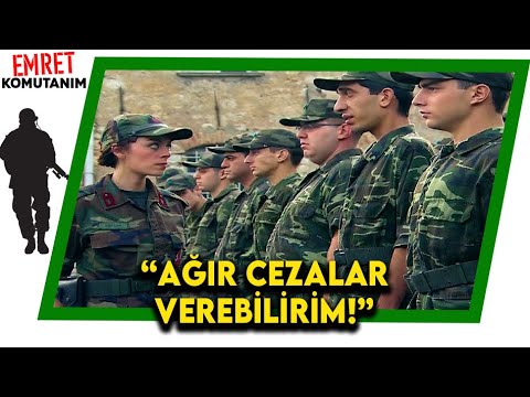 ÇİĞDEM ÜSTEĞMEN ASKERLERE ÇOK SİNİRLENİYOR | Emret Komutanım