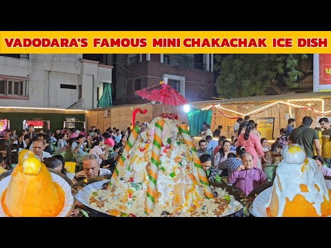 Viral Mini Chakachak Ice Dish | Vadodara's FamousIce Gola