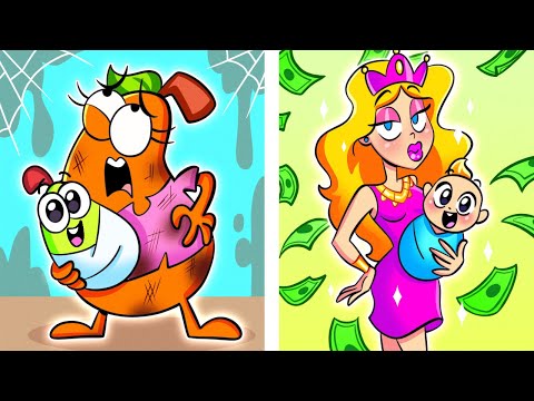 Mamá Rica VS Mamá Pobre: Historias Divertidas y de Vergüenza por Pear Couple