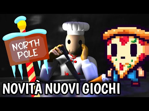 NOVITÀ sui GIOCHI che STO CREANDO 😃 Hell's Restaurant, Super Johnny Pizza e Terzo Gioco Misterioso