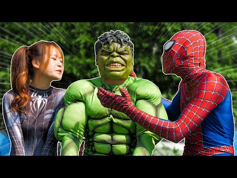 SPIDER-MAN Fall In Love || Flirting With Spider-Girl (Funny Action)