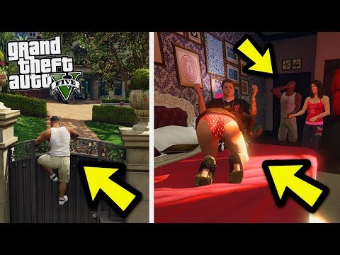 ЧТО ПРОИЗОЙДЕТ ЕСЛИ ФРАНКЛИН ПРОНИКНЕТ В ДОМ МАЙКЛА ДО ИХ ЗНАКОМСТВА? (GTA 5)