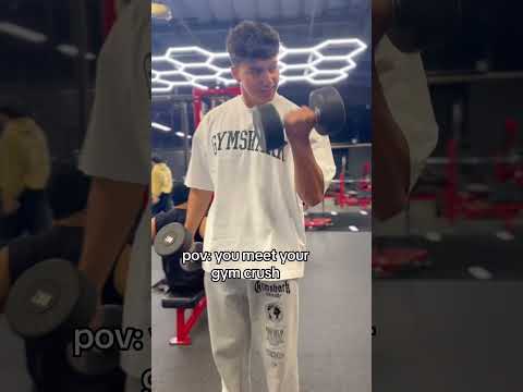 When You Meet Your Crush At The Gym