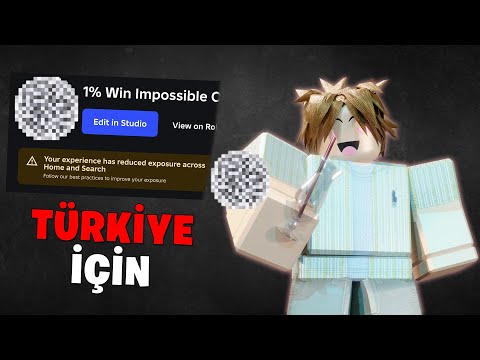 ROBLOX SADECE TÜRKİYE İÇİN GÜNCELLEME GETİRDİ..!? 😱 *SON KEZ*