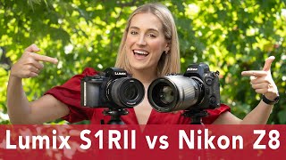 Panasonic S1R II vs Nikon Z8 Camera Comparison, Which is Better? #S1R2 #Z8