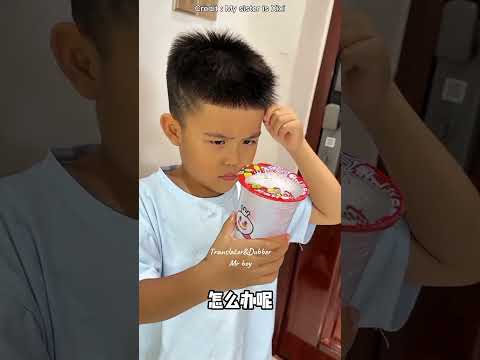 Numpahin Es milik kakak #funny #dubbing #shorts