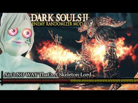 The Most Broken Dark Souls 2 Mod Is PURE CHAOS - Dark Souls 2 Enemy Randomizer Mod