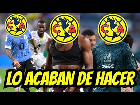 A UN DIA DE INICIAR EL TORNEO EL AMERICA AMARRA A SU ULTIMO REFUERZO ESTO ES UNA LOCURA DE DIFHAJES