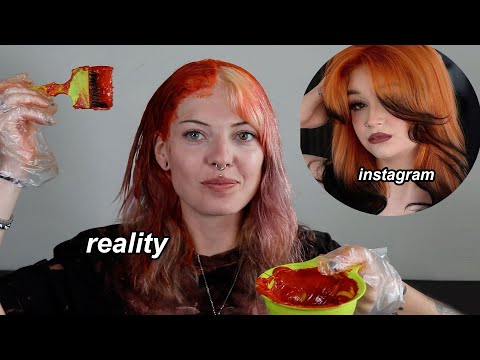 attempting fox hair dye (im scared of black dye)