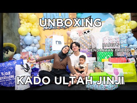 UNBOXING KADO ULTAH JINJI