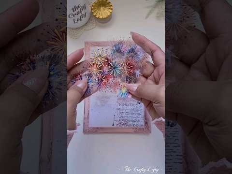 ASMR Frame Collage Journaling 🎆 New Year Theme #asmr #shorts #journal