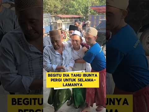 momen sedih ketika santri pulang ibunya sudah tiada ‼️‼️ #sedih #santri #ibu #mondok  #pesantren
