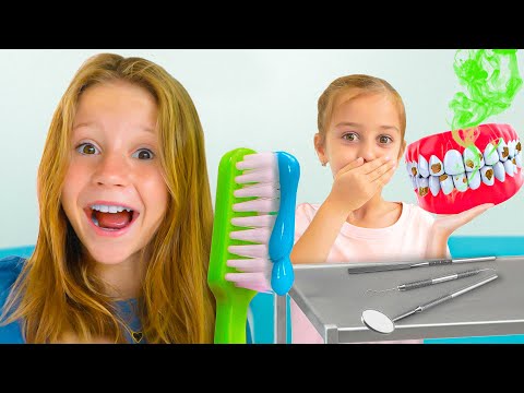 Nastya and useful tips for kids about taking care of their health
