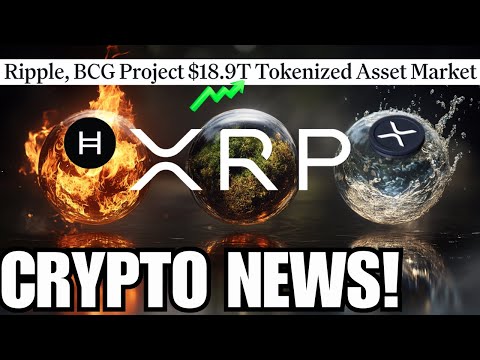 Ripple’s $18.9 TRILLION Play | XRP Building the Rails 🔧 HBAR Enters the ETP Game