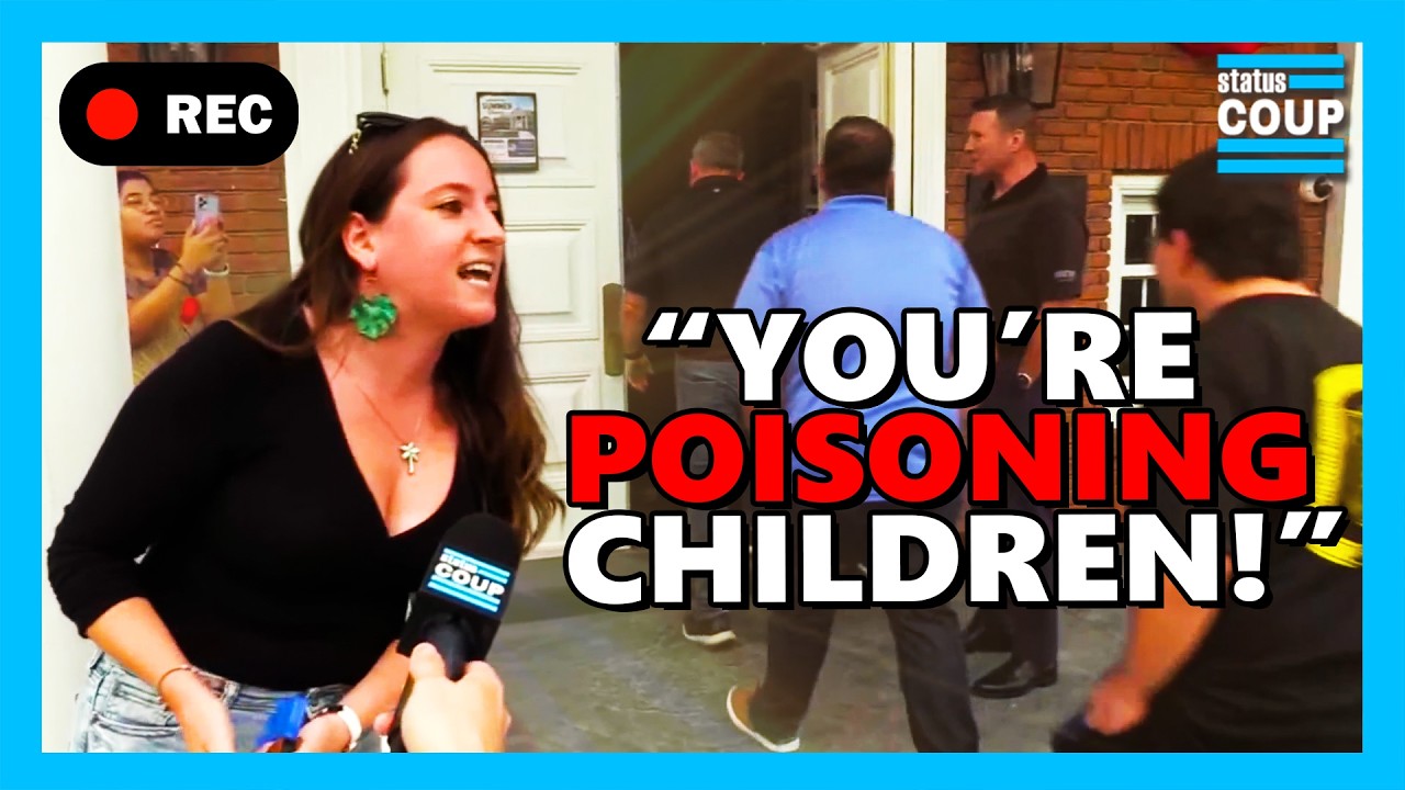 “POISONING CHILDREN!”: Watch Americans Confront Data Center Construction Workers