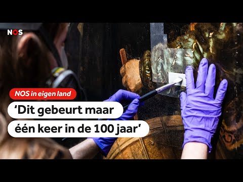 Je kan De Nachtwacht 'in z'n blootje' zien tijdens restauratie