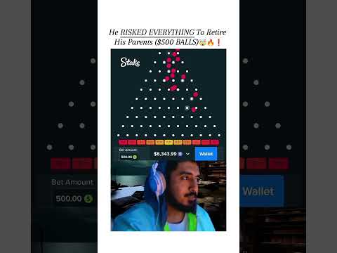 He Risked EVERYTHING HE HAD OMG!!.#stake  #jackpot  #roulette #shorts #short #viral #casino #slots