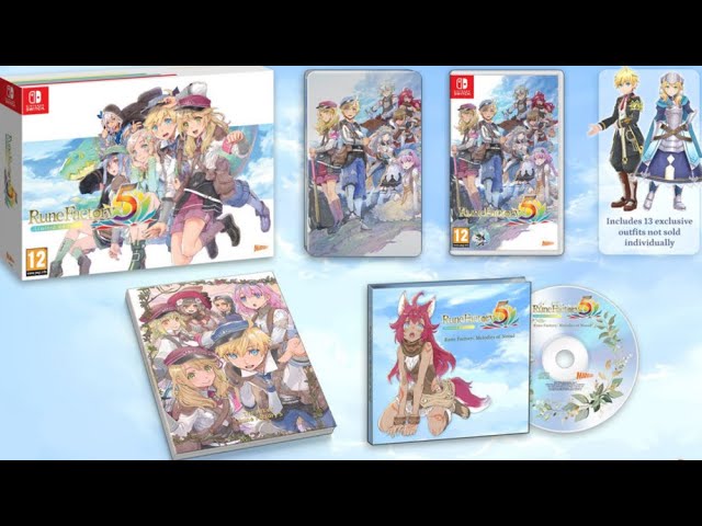 Rune Factory 5 Limited Edition Unboxing