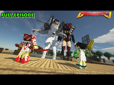 Elemental Fusion BoBoiBoy Vs Titan Skibidi Toilet Full Episode - BoBoiBoy Upin & Ipin Minecraft