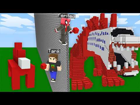 YAPI KAPIŞMALARINDA INFECTED SKY İLE TROLLEDİM - Minecraft