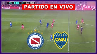 🔴 ARGENTINOS JUNIORS vs BOCA JUNIORS EN VIVO ⚽ ¿CUÁNDO DEBUTA PAREDES? LPF CLAUSURA 2025