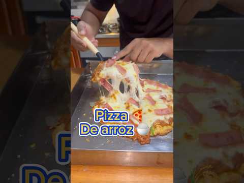 20 formas de hacer arroz 🍚 | #17 cómo hacer pizza de arroz sin gluten 🍕🍕🍕🍕