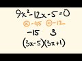 Factoring Quadratic Equations and Multiplication Numbers