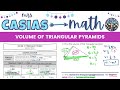 Calculating Volume of Triangular Pyramids
