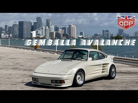 80,s porsche icon, Gemballa avalanche Turbo in the wild on the streets of Miami