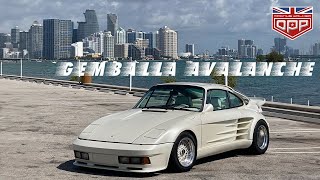 80,s porsche icon, Gemballa avalanche Turbo in the wild on the streets of Miami