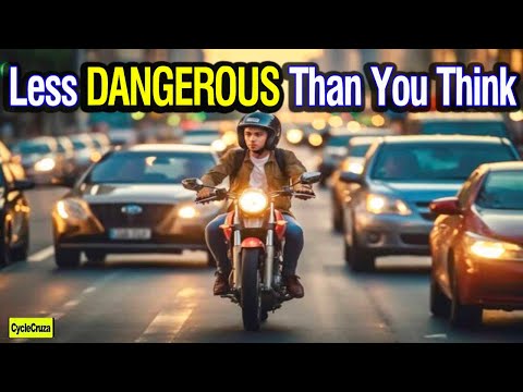 Why Motorcycles Are SAFER Than You Think (Can Be SAFER Than CARS!)