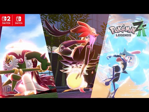 [UK] Pokémon Legends: Z-A | New Mega Evolutions! 🍃🔥🌊
