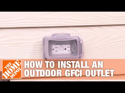 How to Install an Outdoor Outlet