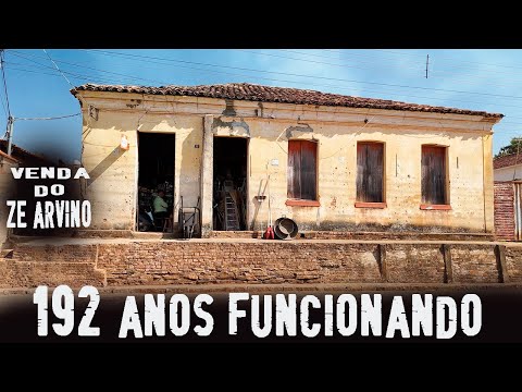 VENDA mais ANTIGA do BRASIL ainda FUNCIONANDO