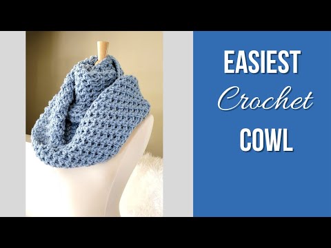 Easiest Free Crochet Cowl Pattern