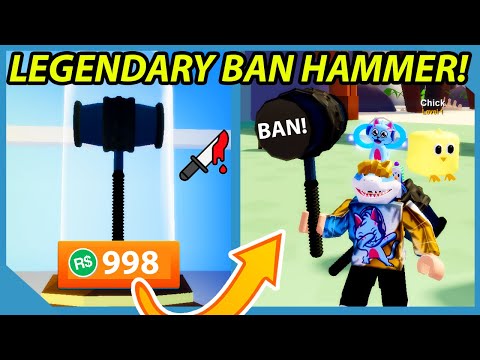 Ban Hammer Simulator Codes 07 2021 - how to use ban hammer in roblox